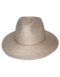 Rigon Avoca Flexibraid Fedora Hat in Oatmeal