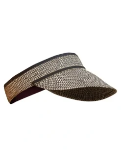 Rigon Cosmopolitan Visor in Black/Tan
