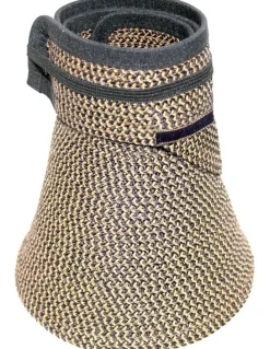 Rigon Cosmopolitan Visor in Black/Tan