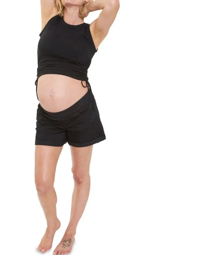 Ripe Baxter Boyfriend Short in Black