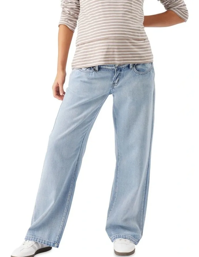 Ripe Billie Elastic Waist Jean in Light Wash