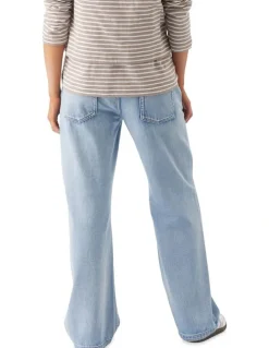 Ripe Billie Elastic Waist Jean in Light Wash