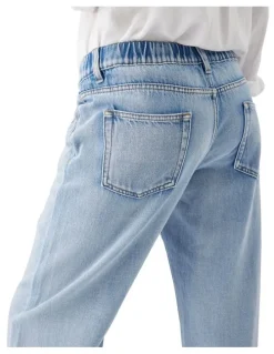 Ripe Billie Elastic Waist Jean in Light Wash