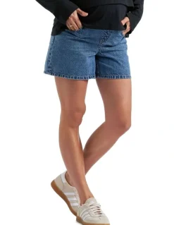 Ripe Brooklyn Denim Short in Mid Wash
