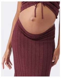 Ripe Charli Rib Knit Skirt
