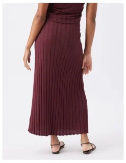 Ripe Charli Rib Knit Skirt