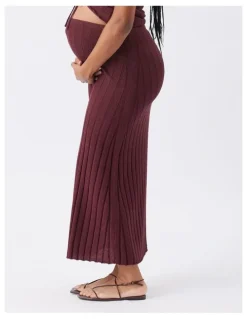 Ripe Charli Rib Knit Skirt