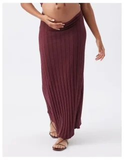 Ripe Charli Rib Knit Skirt