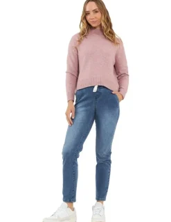 Ripe Denim Jogger in Blue