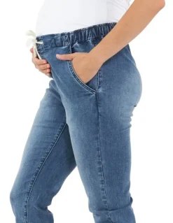 Ripe Denim Jogger in Blue
