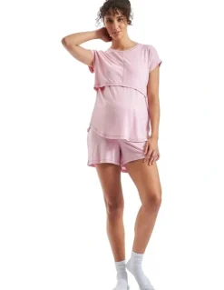 Ripe Dreamy Lounge Short in Dusty Pink
