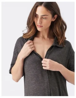 Ripe Dreamy Night Shirt in Grey