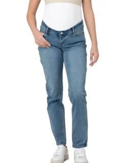 Ripe Hunter Over Bump Jean in Blue