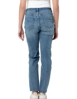 Ripe Hunter Over Bump Jean in Blue