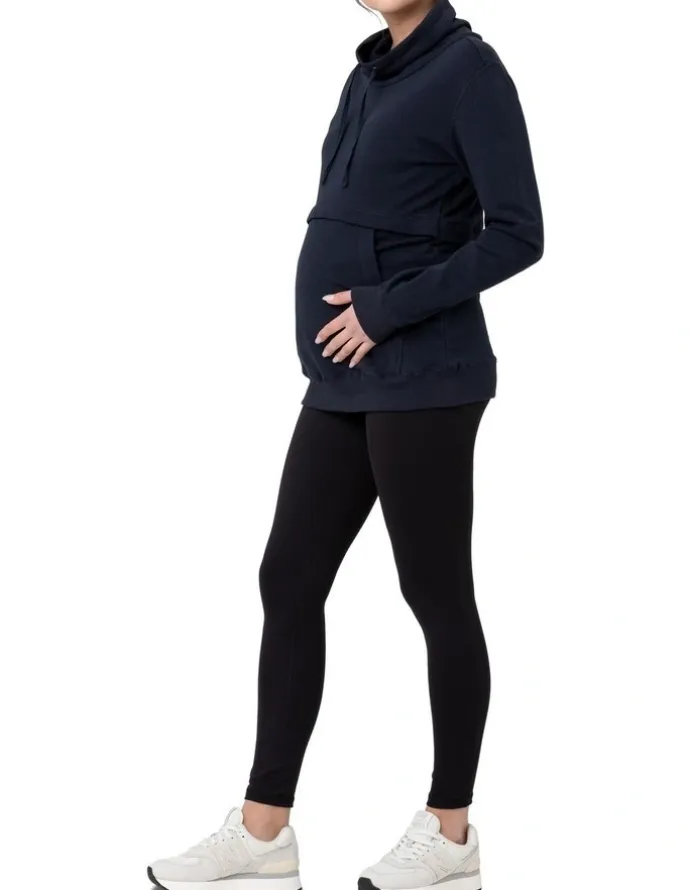 Ripe Joey Nursing Jumper in Navy