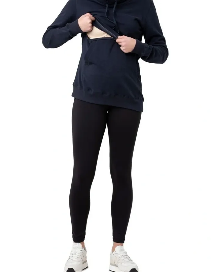 Ripe Joey Nursing Jumper in Navy