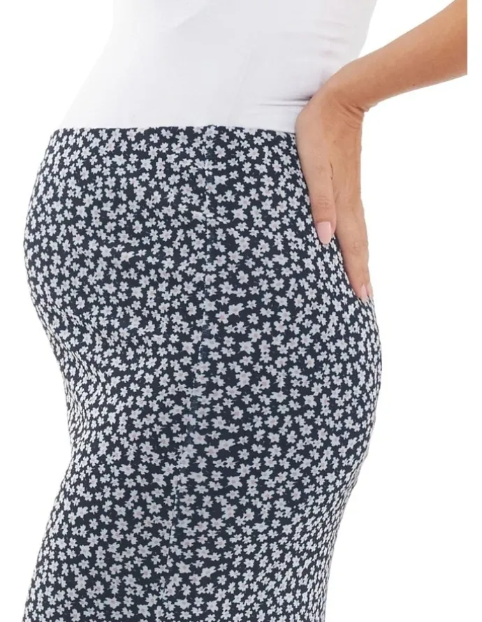 Ripe Kara Mesh Skirt in Navy