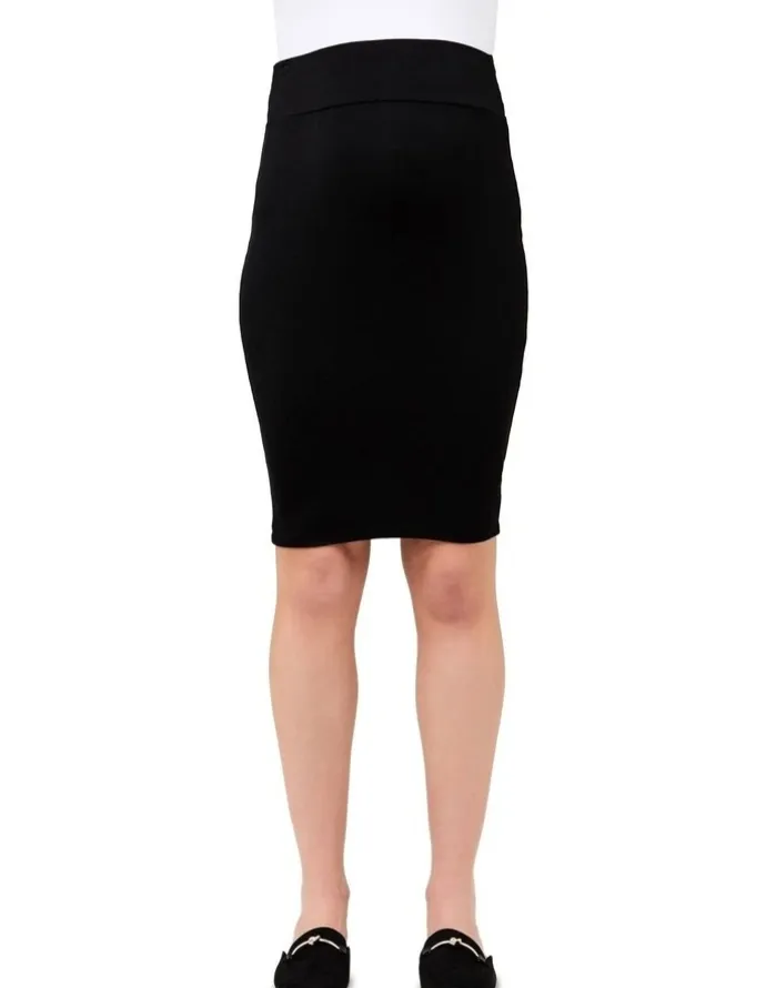 Ripe Mia Plain Skirt in Black
