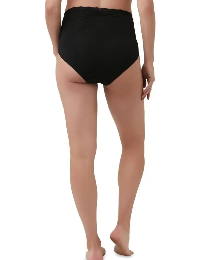 Ripe Organic Cotton Full Briefs in Black