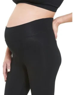 Ripe Organic Essential 3/4 Leggings in Black