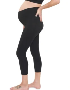 Ripe Organic Essential 3/4 Leggings in Black