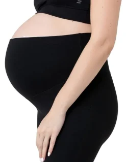 Ripe Over Tummy Bike Short in Black