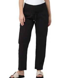 Ripe Philly Cotton Pant in Black