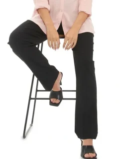 Ripe Phoenix Straight Leg Pant in Black