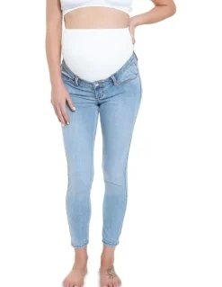Ripe Rebel Ankle Grazer Jegging in Light Blue
