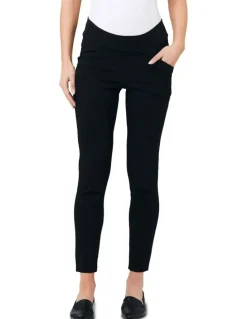 Ripe Slim Leg Pocket Pant in Black