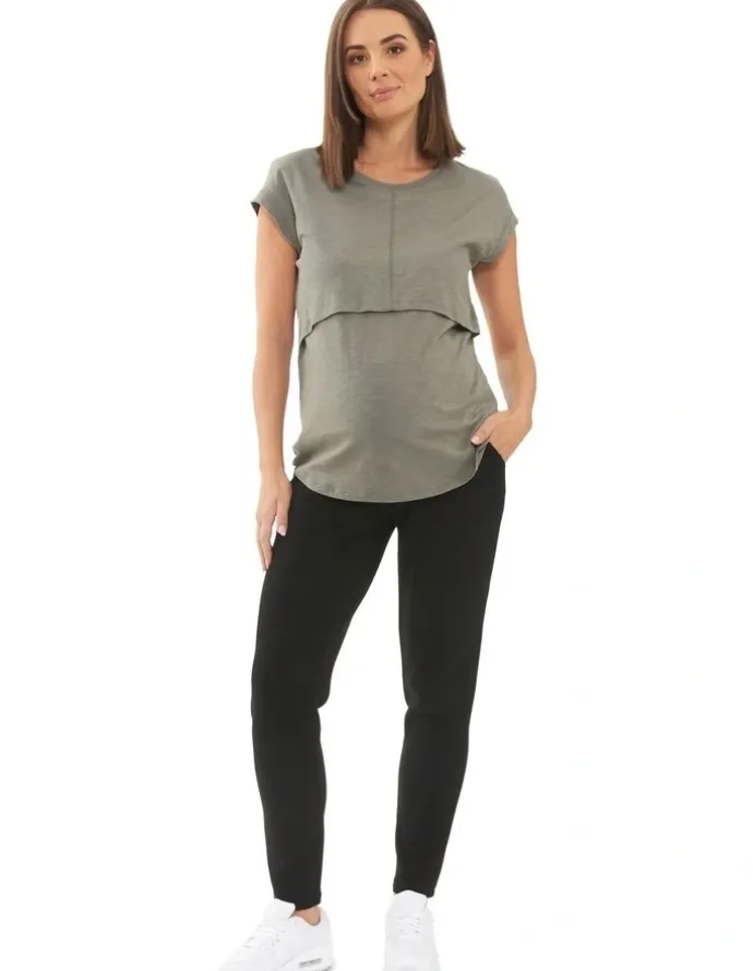 Ripe Super Soft Scuba Jogger in Black