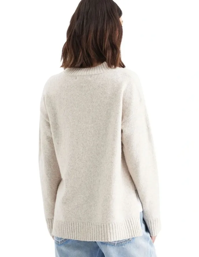 Ripe Vera Nursing Knit in Oat Marle