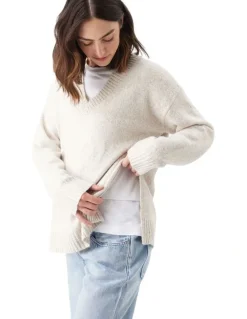 Ripe Vera Nursing Knit in Oat Marle