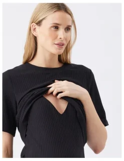 Ripe Ivy Rib Nursing Dress