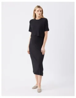 Ripe Ivy Rib Nursing Dress