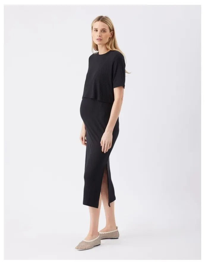 Ripe Ivy Rib Nursing Dress