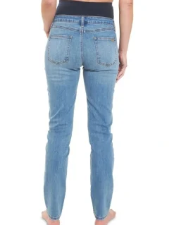 Ripe Tyler Classic Slim Leg Jean in Blue