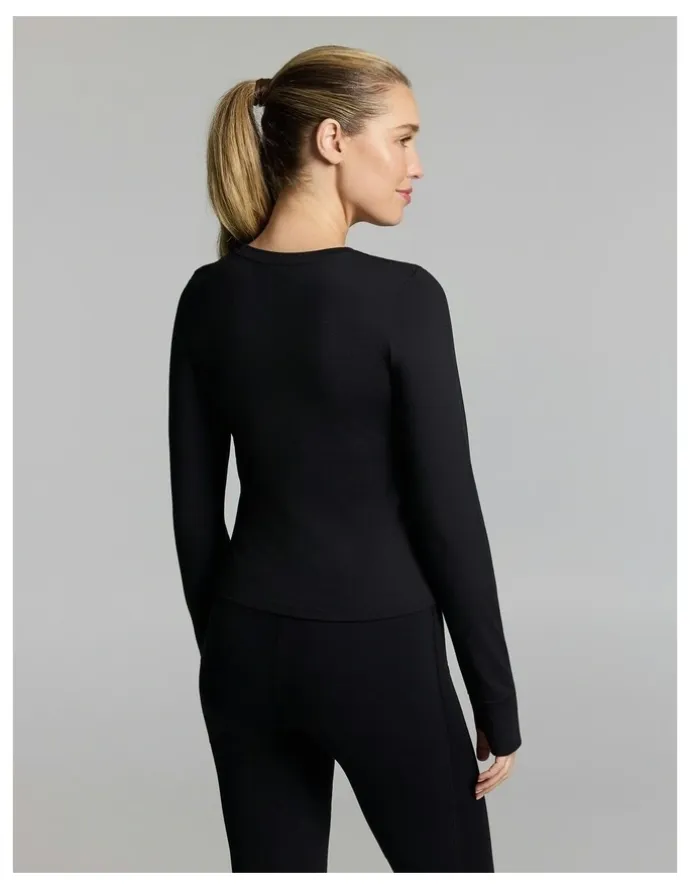 Rockwear Activate Brushed Long Sleeve Black