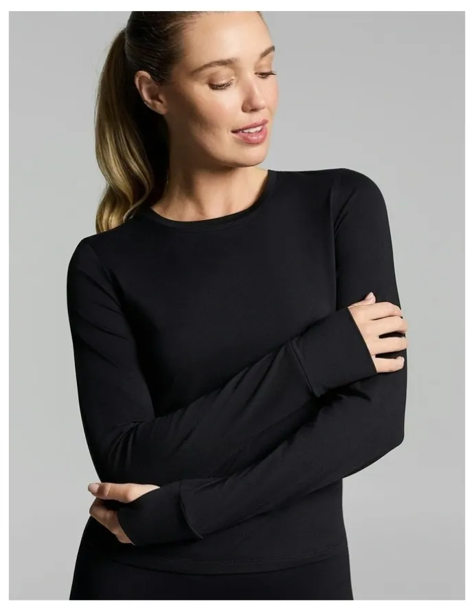 Rockwear Activate Brushed Long Sleeve Black