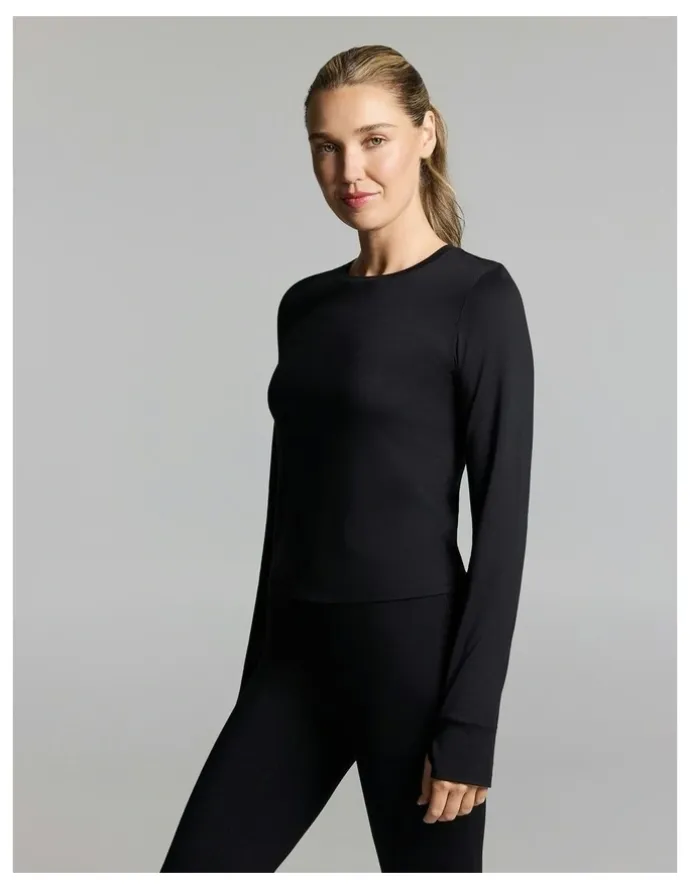 Rockwear Activate Brushed Long Sleeve Black