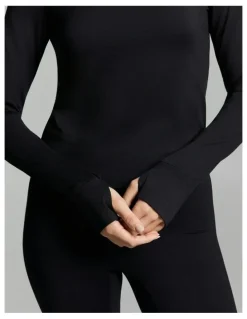 Rockwear Activate Brushed Long Sleeve Black