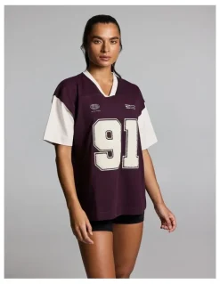 Rockwear All Star Oversize Tee Cherry Cola