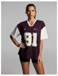 Rockwear All Star Oversize Tee Cherry Cola