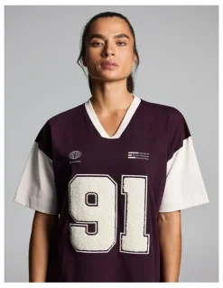 Rockwear All Star Oversize Tee Cherry Cola