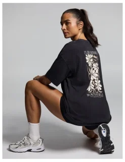Rockwear Baggy Fit Tee Black Acid