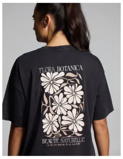 Rockwear Baggy Fit Tee Black Acid