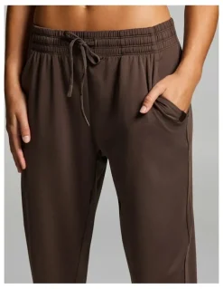 Rockwear Balance Tie Front Jogger Pants Carob