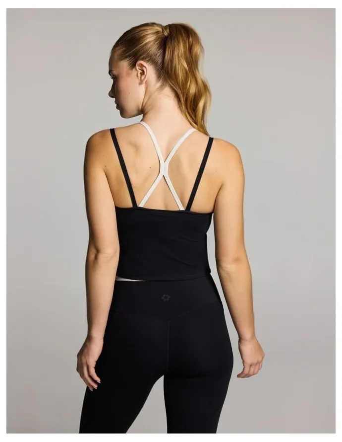 Rockwear Base One Layered Singlet in Black