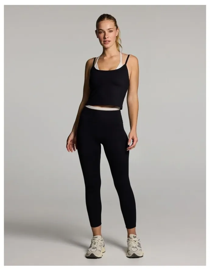Rockwear Base One Layered Singlet in Black