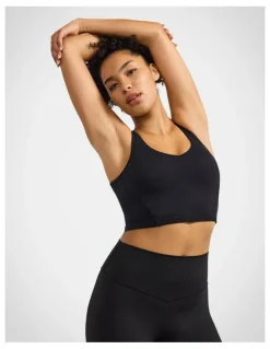 Rockwear Base One Longline Low Impact Bra in Black